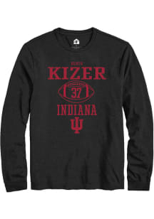 Heath Kizer Rally Mens Black Indiana Hoosiers NIL Sport Icon Tee