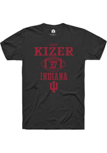 Heath Kizer Black Indiana Hoosiers NIL Sport Icon Short Sleeve T Shirt