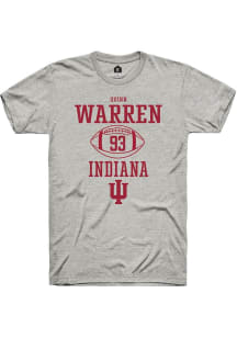 Quinn Warren Ash Indiana Hoosiers NIL Sport Icon Short Sleeve T Shirt