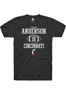 Dakarai Anderson Black Cincinnati Bearcats NIL Sport Icon Short Sleeve T Shirt