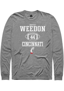 Montay Weedon Rally Mens Graphite Cincinnati Bearcats NIL Sport Icon Tee