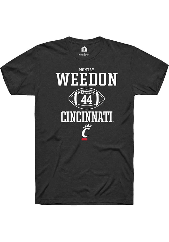 Montay Weedon Cincinnati Bearcats Rally NIL Sport Icon Short Sleeve T Shirt