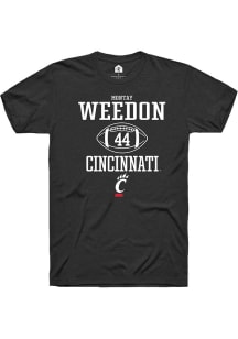 Montay Weedon Black Cincinnati Bearcats NIL Sport Icon Short Sleeve T Shirt