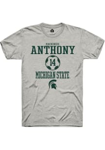 Mackenzie Anthony Ash Michigan State Spartans NIL Sport Icon Short Sleeve T Shirt