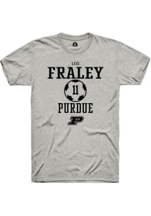 Lexi Fraley Ash Purdue Boilermakers NIL Sport Icon Short Sleeve T Shirt