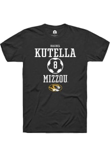 Rachel Kutella  Missouri Tigers Black Rally NIL Sport Icon Short Sleeve T Shirt
