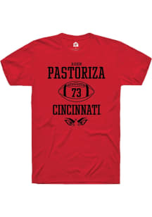 Aiden Pastoriza Red Cincinnati Bearcats NIL Sport Icon Short Sleeve T Shirt