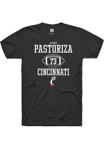 Aiden Pastoriza Black Cincinnati Bearcats NIL Sport Icon Short Sleeve T Shirt