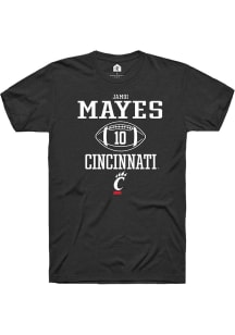 Jamoi Mayes Black Cincinnati Bearcats NIL Sport Icon Short Sleeve T Shirt