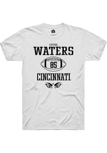 Lyviel Waters  Cincinnati Bearcats White Rally NIL Sport Icon Short Sleeve T Shirt