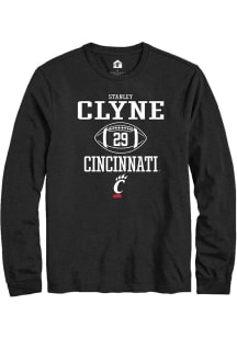 Stanley Clyne  Cincinnati Bearcats Black Rally NIL Sport Icon Long Sleeve T Shirt