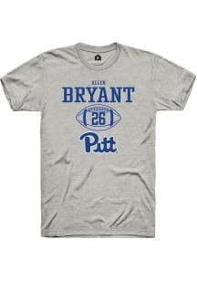 Allen Bryant Ash Pitt Panthers NIL Sport Icon Short Sleeve T Shirt