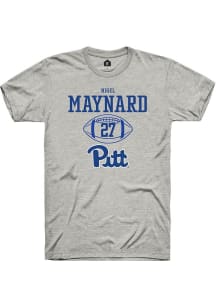 Nigel Maynard Ash Pitt Panthers NIL Sport Icon Short Sleeve T Shirt