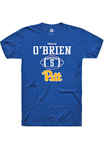 Phillip O'Brien Blue Pitt Panthers NIL Sport Icon Short Sleeve T Shirt