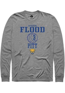 Catherine Flood Rally Mens Graphite Pitt Panthers NIL Sport Icon Tee