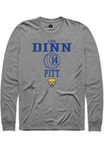 Kiana Dinn Rally Mens Graphite Pitt Panthers NIL Sport Icon Tee