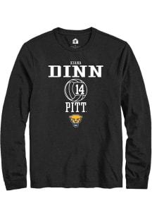 Kiana Dinn Rally Mens Black Pitt Panthers NIL Sport Icon Tee