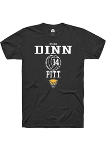 Kiana Dinn Black Pitt Panthers NIL Sport Icon Short Sleeve T Shirt