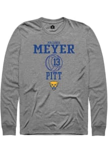 Mallorie Meyer Rally Mens Graphite Pitt Panthers NIL Sport Icon Tee