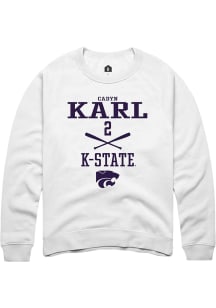 Cadyn Karl Ash K-State Wildcats NIL Sport Icon Short Sleeve T Shirt