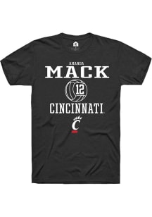 Amanda Mack  Cincinnati Bearcats  Rally NIL Sport Icon Short Sleeve T Shirt