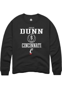 Daylee Dunn  Rally Cincinnati Bearcats Mens  NIL Sport Icon Long Sleeve Crew Sweatshirt