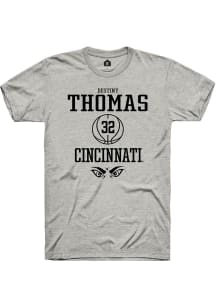 Destiny Thomas Ash Cincinnati Bearcats NIL Sport Icon Short Sleeve T Shirt