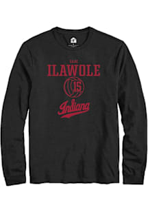 Sade Ilawole  Indiana Hoosiers Black Rally NIL Sport Icon Long Sleeve T Shirt