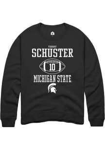 Tommy Schuster  Rally Michigan State Spartans Mens  NIL Sport Icon Long Sleeve Crew Sweatshirt