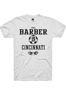 Anna Barber  Cincinnati Bearcats White Rally NIL Sport Icon Short Sleeve T Shirt