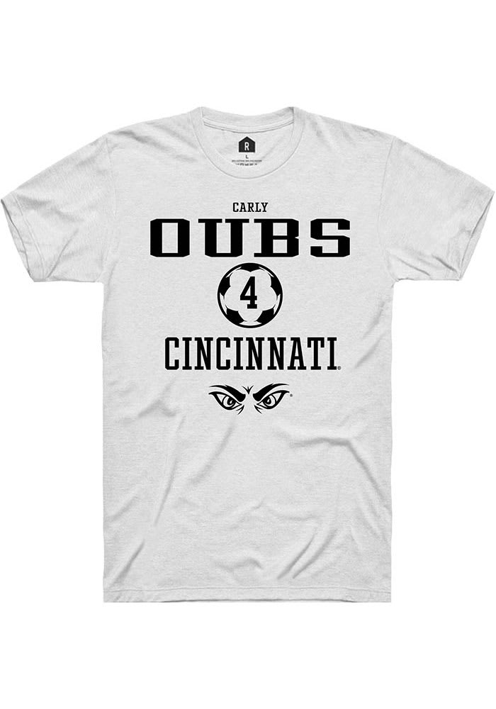 Carly Oubs Cincinnati Bearcats Rally NIL Sport Icon Short Sleeve T Shirt