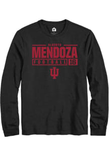 Alberto Mendoza Rally Mens  Indiana Hoosiers NIL Stacked Box Tee