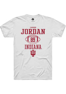 Camden Jordan White Indiana Hoosiers NIL Sport Icon Short Sleeve T Shirt