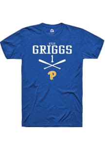 Kylie Griggs Blue Pitt Panthers NIL Sport Icon Short Sleeve T Shirt