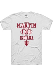 Khobie Martin White Indiana Hoosiers NIL Sport Icon Short Sleeve T Shirt