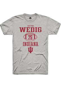 Treyton Wedig Ash Indiana Hoosiers NIL Sport Icon Short Sleeve T Shirt