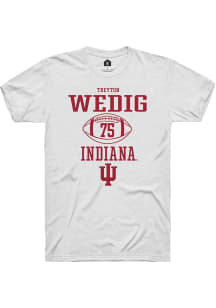 Treyton Wedig White Indiana Hoosiers NIL Sport Icon Short Sleeve T Shirt