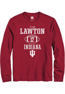 Ty Son Lawton Rally Mens Red Indiana Hoosiers NIL Sport Icon Tee