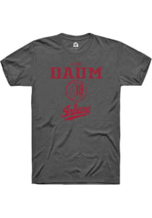Avery Daum Dark Grey Indiana Hoosiers NIL Sport Icon Short Sleeve T Shirt