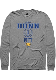 Damian Dunn Rally Mens Graphite Pitt Panthers NIL Sport Icon Tee