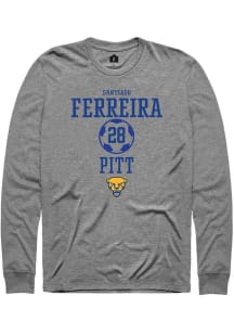 Santiago Ferreira Rally Mens Graphite Pitt Panthers NIL Sport Icon Tee