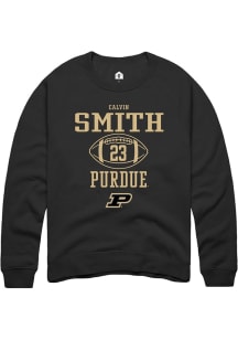 Calvin Smith Rally Mens  Purdue Boilermakers NIL Sport Icon Crew Sweatshirt