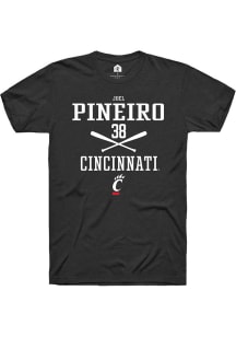 Joel Pineiro Black Cincinnati Bearcats NIL Sport Icon Short Sleeve T Shirt