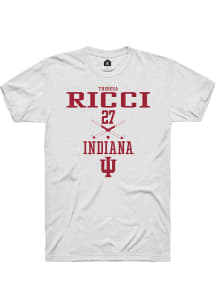 Theresa Ricci White Indiana Hoosiers NIL Sport Icon Short Sleeve T Shirt