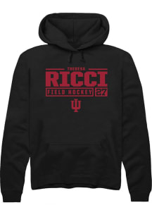 Theresa Ricci Rally Mens  Indiana Hoosiers NIL Stacked Box Hooded Sweatshirt