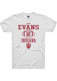 Drew Evans White Indiana Hoosiers NIL Sport Icon Short Sleeve T Shirt