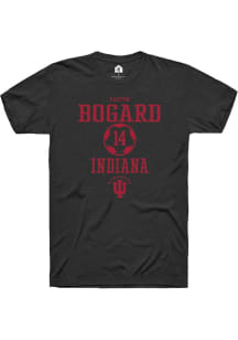 Easton Bogard Black Indiana Hoosiers NIL Sport Icon Short Sleeve T Shirt