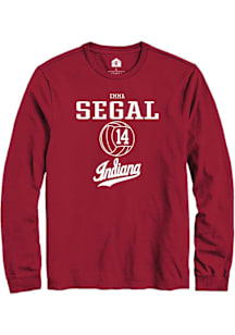 Emma Segal  Indiana Hoosiers Red Rally NIL Sport Icon Long Sleeve T Shirt