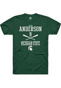 Jacob Anderson Green Michigan State Spartans NIL Sport Icon Short Sleeve T Shirt