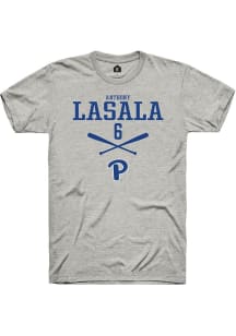 Anthony LaSala Ash Pitt Panthers NIL Sport Icon Short Sleeve T Shirt